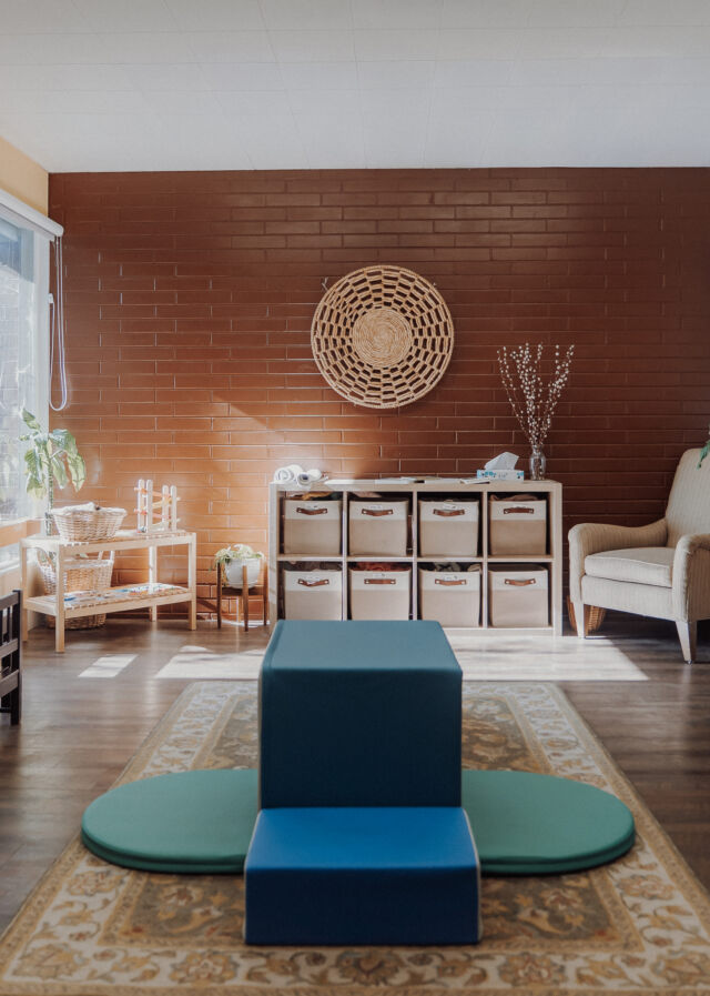 The toddler soft-play corner