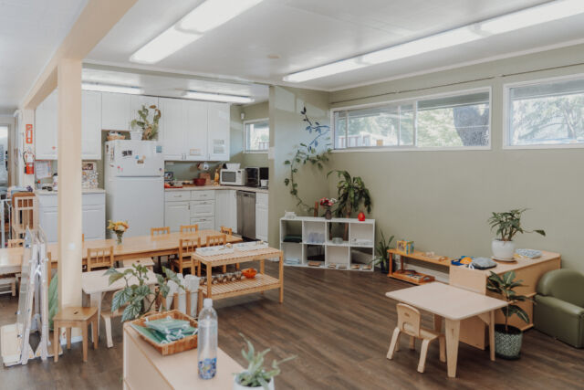 The Toddler House prepared environment