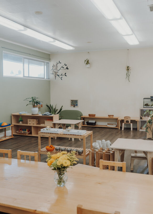 The Toddler House prepared environment