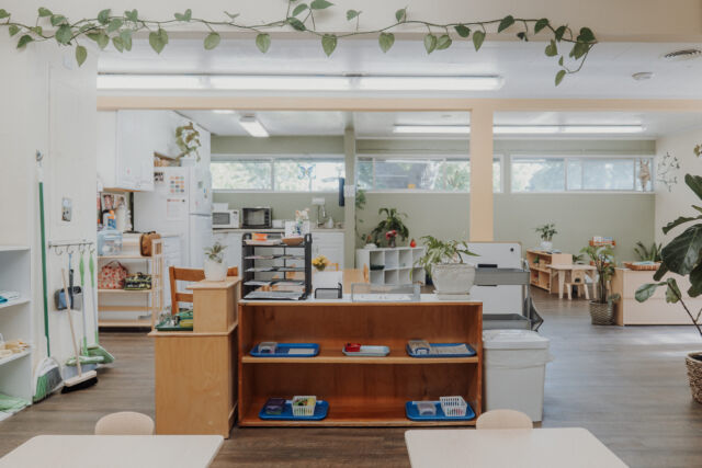The Toddler House prepared environment