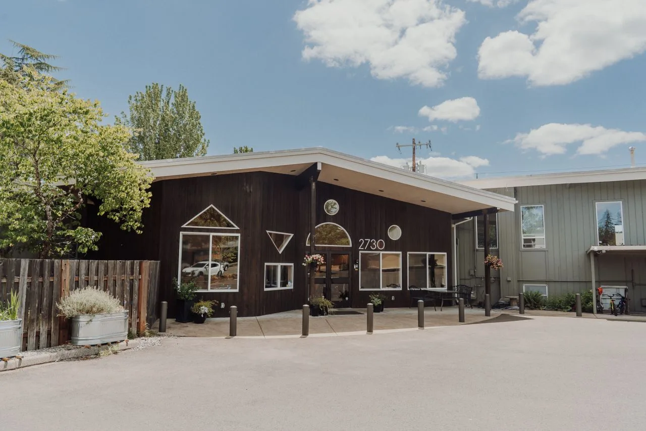 The CMS campus on NW Greeley Avenue