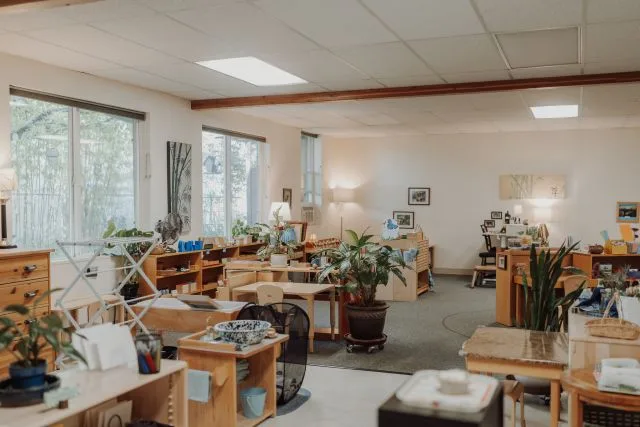 A calm, prepared Primary classroom