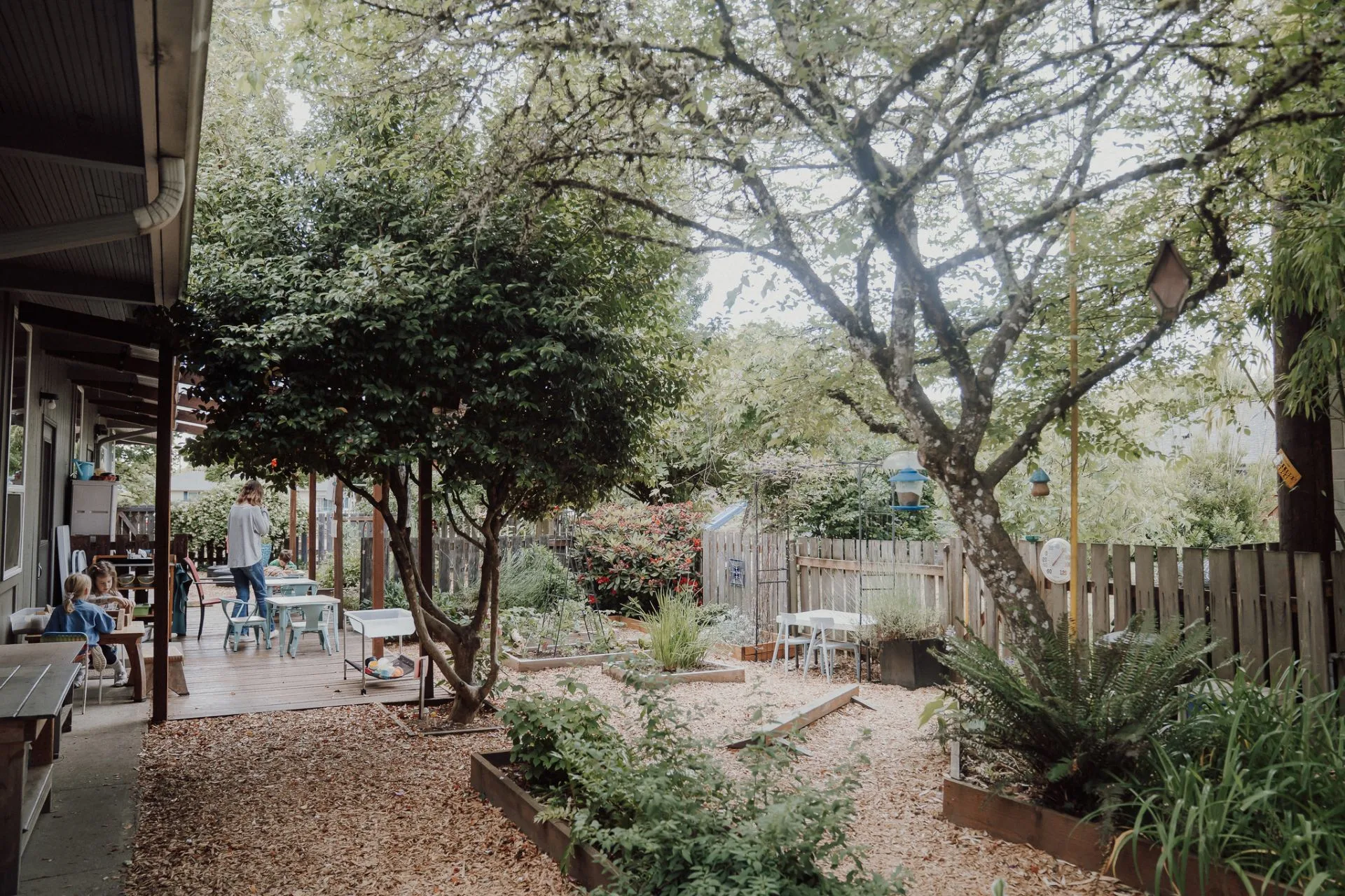 The garden classroom extension